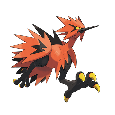 閃電鳥（伽勒爾的樣子）